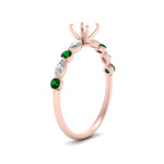 Load image into Gallery viewer, semi-mount-floating-marquise-accent-emerald-engagement-ring-in-rose-gold-FDEWB9398SMRGEMGRANGEL2-NL-RG?v=1756366573
