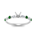 Load image into Gallery viewer, semi-mount-floating-marquise-accent-emerald-engagement-ring-in-white-gold-FDEWB9398SMRGEMGRANGEL5-NL-WG?v=1756366573
