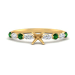 Load image into Gallery viewer, semi-mount-floating-marquise-accent-emerald-engagement-ring-in-yellow-gold-FDEWB9398SMRGEMGR-NL-YG?v=1756366573
