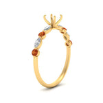 Load image into Gallery viewer, semi-mount-floating-marquise-accent-orange-sapphire-engagement-ring-in-yellow-gold-FDEWB9398SMRGSAORANGEL2-NL-YG?v=1756366573
