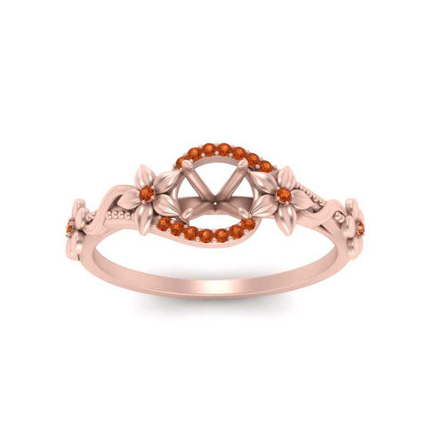 semi-mount-floral-halo-orange-sapphire-engagement-ring-in-FD10057SMRGSAORANGLE3-NL-RG