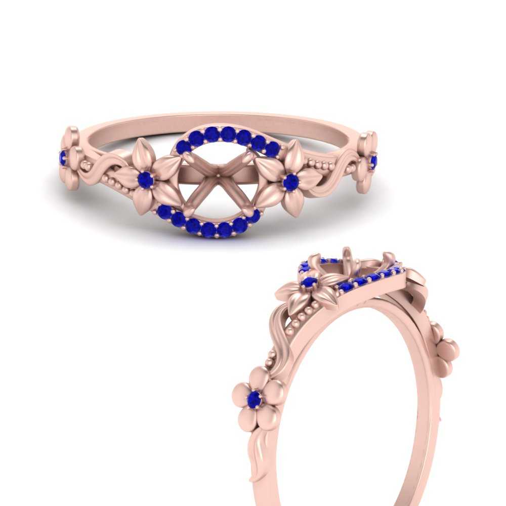 semi-mount-floral-halo-sapphire-engagement-ring-in-FD10057SMRGSABLANGLE3-NL-RG