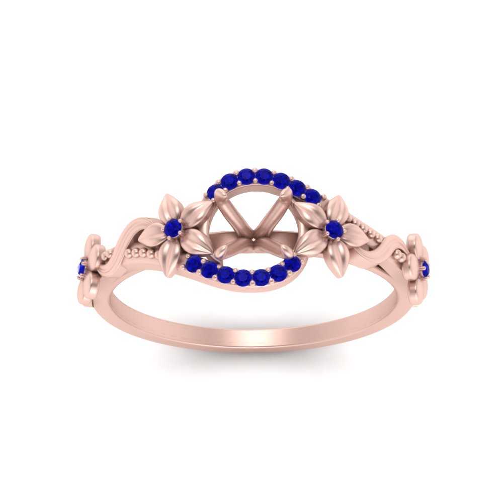 semi-mount-floral-halo-sapphire-engagement-ring-in-FD10057SMRGSABLANGLE3-NL-RG
