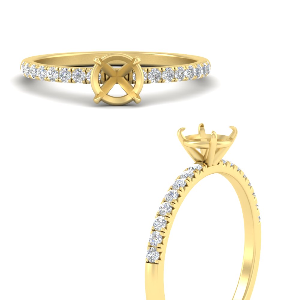 semi-mount-french-pave-diamond-engagement-ring-in-yellow-gold-FD11408SMRANGLE3-NL-YG?v=1762849643