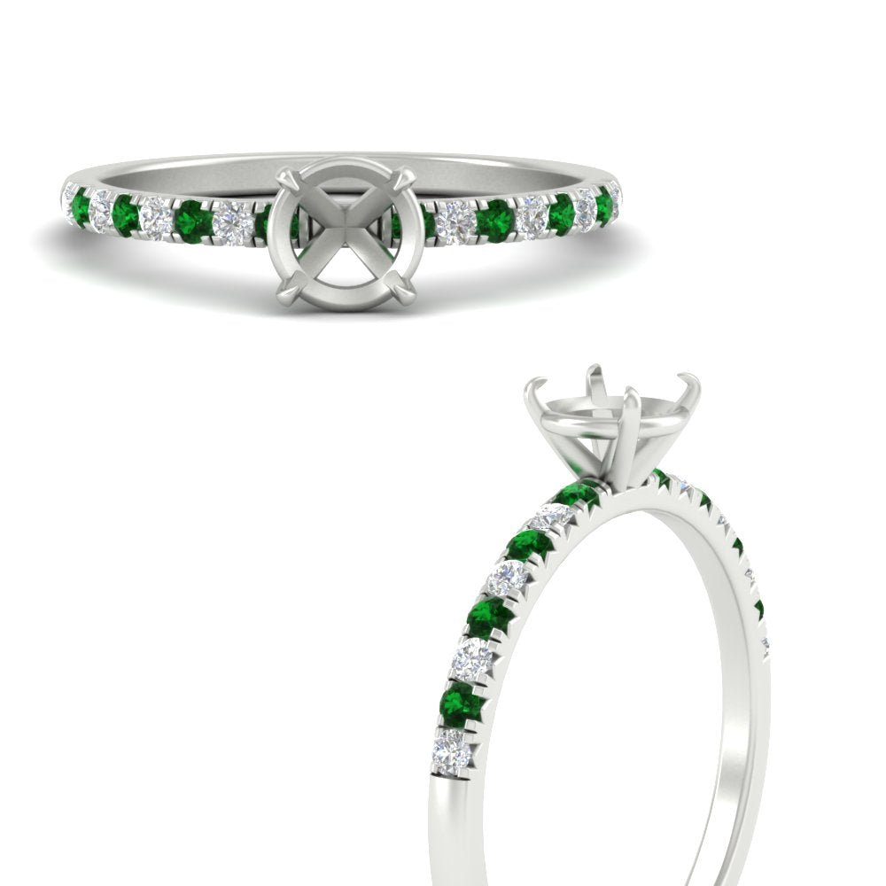semi-mount-french-pave-emerald-engagement-ring-in-white-gold-FD11408SMRGEMGRANGLE3-NL-WG?v=1762849643