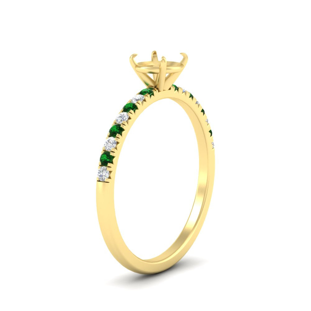 semi-mount-french-pave-emerald-engagement-ring-in-yellow-gold-FD11408SMRGEMGRANGLE2-NL-YG?v=1762849644