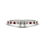 Load image into Gallery viewer, semi-mount-french-pave-ruby-engagement-ring-in-white-gold-FD11408SMRGRUDR-NL-WG?v=1762849644
