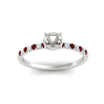 Load image into Gallery viewer, semi-mount-french-pave-ruby-engagement-ring-in-white-gold-FD11408SMRGRUDRANGLE5-NL-WG?v=1762849644

