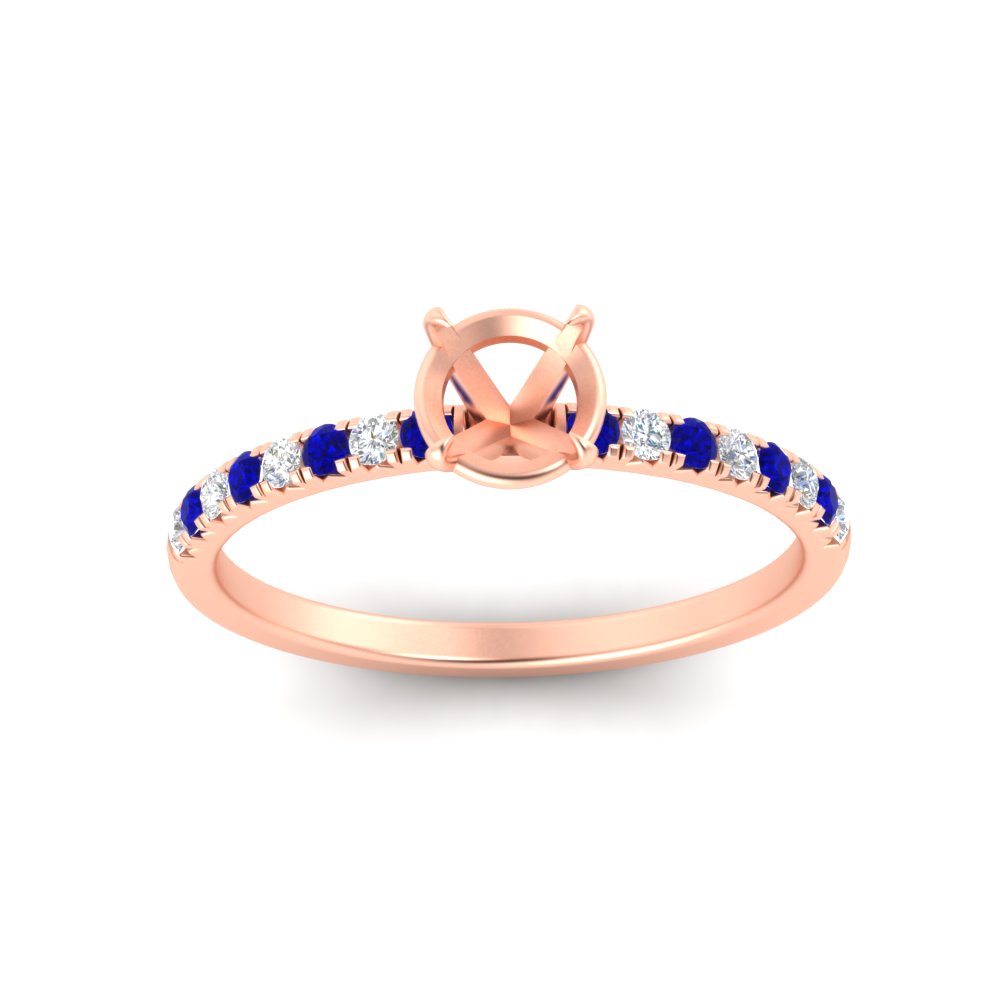 semi-mount-french-pave-sapphire-engagement-ring-in-rose-gold-FD11408SMRGSABLANGLE5-NL-RG?v=1762849644