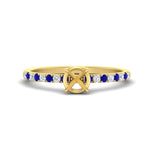 Load image into Gallery viewer, semi-mount-french-pave-sapphire-engagement-ring-in-yellow-gold-FD11408SMRGSABL-NL-YG?v=1762849643
