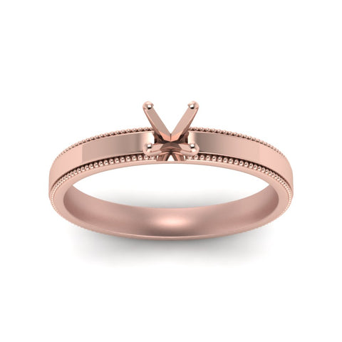semi-mount-glossy-milgrain-single-stone-anniversary-diamond-ring-in-14K-rose-gold-FD-ENR8985SMRANGLE5-NL-RG