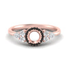Load image into Gallery viewer, semi-mount-halo-cluster-accent-black-diamond-engagement-ring-in-rose-gold-FD10512SMRGBLACK-NL-RG.jpg?v=1770117495