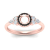 Load image into Gallery viewer, semi-mount-halo-cluster-accent-black-diamond-engagement-ring-in-rose-gold-FD10512SMRGBLACKANGLE5-NL-RG.jpg?v=1770117494