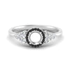Load image into Gallery viewer, semi-mount-halo-cluster-accent-black-diamond-engagement-ring-in-white-gold-FD10512SMRGBLACK-NL-WG.jpg?v=1770117495