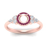 Load image into Gallery viewer, semi-mount-halo-cluster-accent-pink-sapphire-engagement-ring-in-rose-gold-FD10512SMRGSADRPIANGLE5-NL-RG.jpg?v=1770117494