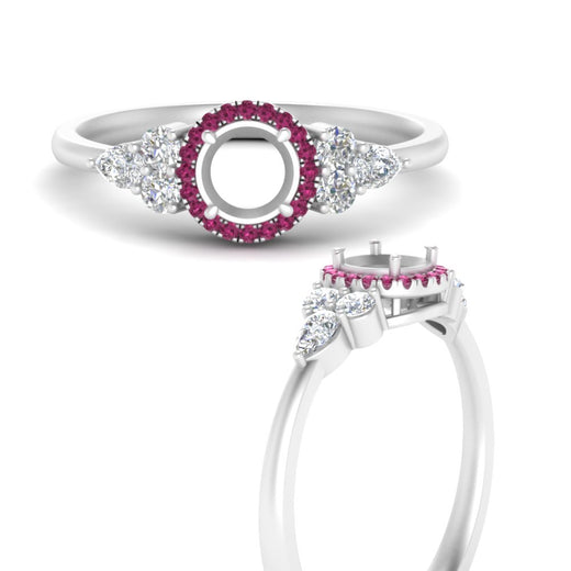 semi-mount-halo-cluster-accent-pink-sapphire-engagement-ring-in-white-gold-FD10512SMRGSADRPIANGLE3-NL-WG.jpg?v=1770117494