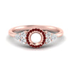 Load image into Gallery viewer, semi-mount-halo-cluster-accent-ruby-engagement-ring-in-rose-gold-FD10512SMRGRUDR-NL-RG.jpg?v=1770117495