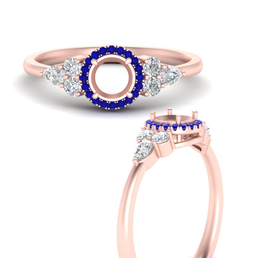 semi-mount-halo-cluster-accent-sapphire-engagement-ring-in-rose-gold-FD10512SMRGSABLANGLE3-NL-RG.jpg?v=1770117495