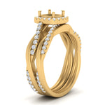 Load image into Gallery viewer, semi-mount-halo-diamond-infinity-bridal-set-in-yellow-gold-FD9212SM-NL-YG-B2.jpg
