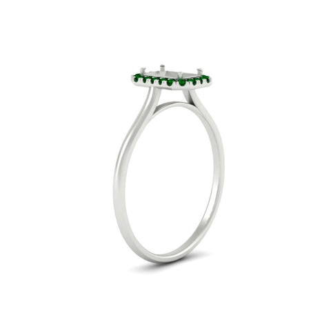 semi-mount-halo-emerald-engagement-ring-in-white-gold-FD-9710SMRGEMGR-NL-WG