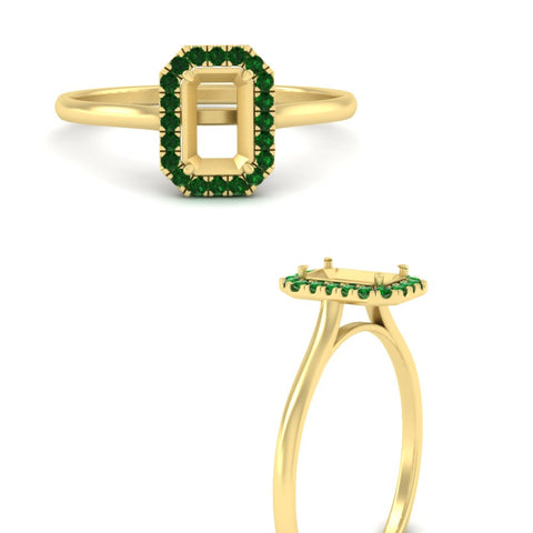 semi-mount-halo-emerald-engagement-ring-in-yellow-gold-FD-9710SMRGEMGR-NL-YG