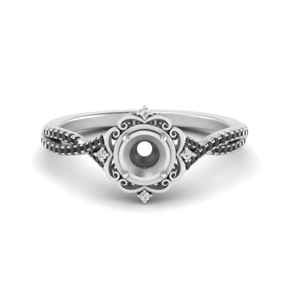 semi-mount-halo-filigree-twisted-black-diamond-engagement-ring-in-FD124061SMRGBLACKANGLE3-NL-WG