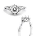 Load image into Gallery viewer, semi-mount-halo-filigree-twisted-diamond-engagement-ring-in-FD124061SMRANGLE3-NL-WG
