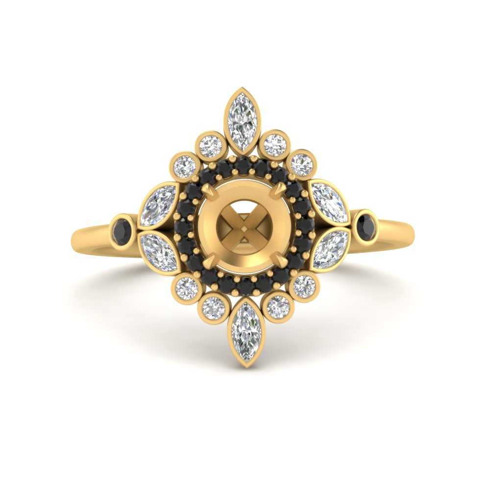 semi-mount-halo-floral-black-diamond-engagement-ring-in-yellow-gold-FD9822SMRGBLACK-NL-YG?v=1755852255