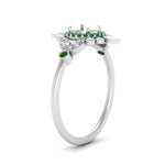 Load image into Gallery viewer, semi-mount-halo-floral-emerald-engagement-ring-in-white-gold-FD9822SMRGEMGRANGLE2-NL-WG?v=1755852251
