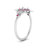 Load image into Gallery viewer, semi-mount-halo-floral-pink-sapphire-engagement-ring-in-white-gold-FD9822SMRGSADRPIANGLE2-NL-WG?v=1755852252

