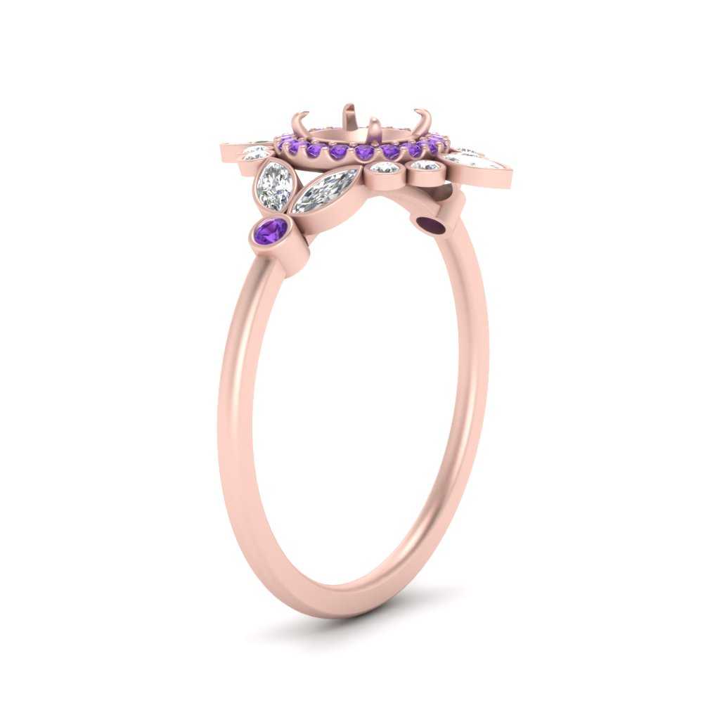 semi-mount-halo-floral-purple-topaz-engagement-ring-in-rose-gold-FD9822SMRGVITOANGLE2-NL-RG?v=1755852256