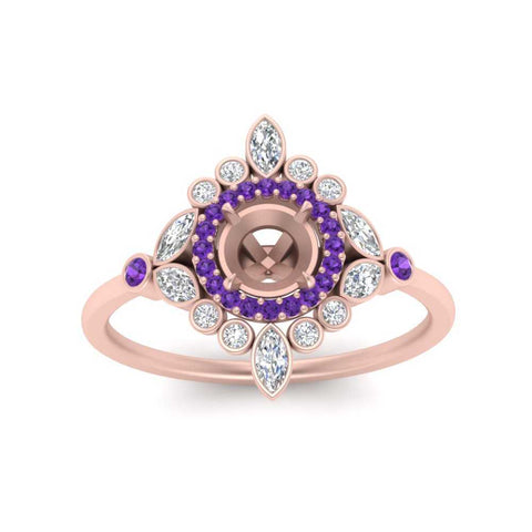 semi-mount-halo-floral-purple-topaz-engagement-ring-in-rose-gold-FD9822SMRGVITOANGLE5-NL-RG?v=1755852256