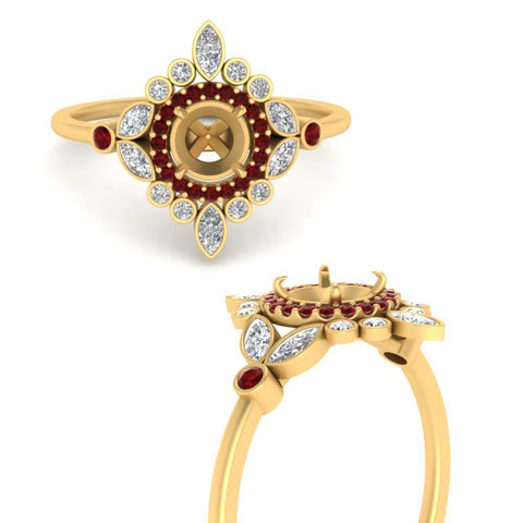 semi-mount-halo-floral-ruby-engagement-ring-in-yellow-gold-FD9822SMRGRUDRANGLE3-NL-YG?v=1755852254