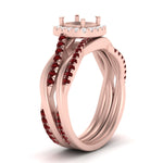 Load image into Gallery viewer, semi-mount-halo-ruby-infinity-bridal-set-in-rose-gold-FD9212SMGRUDR-NL-RG-B2.jpg
