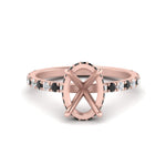 Load image into Gallery viewer, Semi Mount Hidden Halo Engagement Ring
