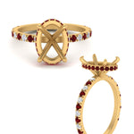 Load image into Gallery viewer, Semi Mount Hidden Halo Engagement Ring
