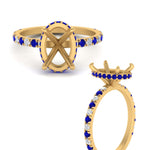 Load image into Gallery viewer, Semi Mount Hidden Halo Engagement Ring
