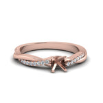 Load image into Gallery viewer, semi-mount-infinity-twist-diamond-engagement-ring-in-14K-rose-gold-FD8253SMR-NL-RG.jpg
