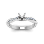 Load image into Gallery viewer, semi-mount-infinity-twist-diamond-engagement-ring-in-14K-white-gold-FD8253SMR-NL-WG.jpg
