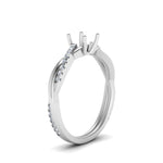 Load image into Gallery viewer, semi-mount-infinity-twist-diamond-engagement-ring-in-14K-white-gold-FD8253SMR-NL-WG.jpg
