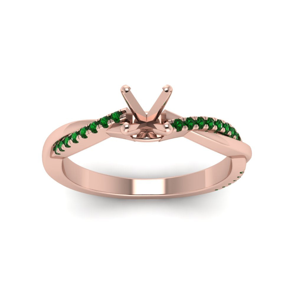 semi-mount-infinity-twist-diamond-engagement-ring-with-emerald-in-14K-rose-gold-FD8253SMRGEMGR-NL-RG.jpg