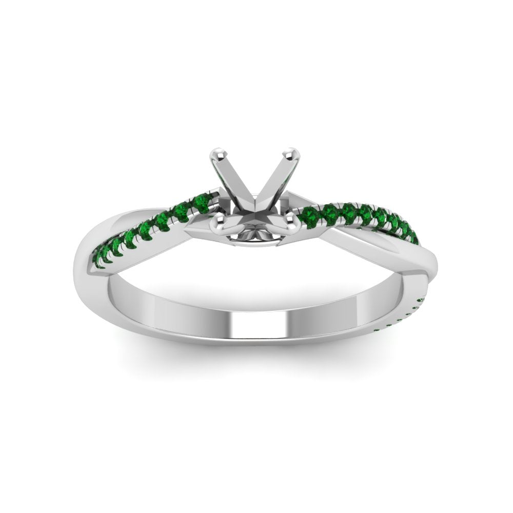 semi-mount-infinity-twist-diamond-engagement-ring-with-emerald-in-14K-white-gold-FD8253SMRGEMGR-NL-WG.jpg