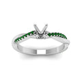 Thumbnail 41 - semi-mount-infinity-twist-diamond-engagement-ring-with-emerald-in-14K-white-gold-FD8253SMRGEMGR-NL-WG.jpg
