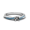 Load image into Gallery viewer, semi-mount-infinity-twist-diamond-engagement-ring-with-ice-blue-topaz-in-14K-white-gold-FD8253SMRGICBLTO-NL-WG.jpg