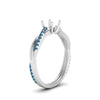 Load image into Gallery viewer, semi-mount-infinity-twist-diamond-engagement-ring-with-ice-blue-topaz-in-14K-white-gold-FD8253SMRGICBLTO-NL-WG.jpg