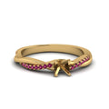 Thumbnail 61 - semi-mount-infinity-twist-diamond-engagement-ring-with-pink-sapphire-in-14K-yellow-gold-FD8253SMRGSADRPI-NL-YG.jpg