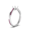Load image into Gallery viewer, semi-mount-infinity-twist-diamond-engagement-ring-with-pink-sapphire-in-14K-white-gold-FD8253SMRGSADRPI-NL-WG.jpg