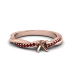 Load image into Gallery viewer, semi-mount-infinity-twist-diamond-engagement-ring-with-ruby-in-14K-rose-gold-FD8253SMRGRUDR-NL-RG.jpg
