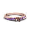 Load image into Gallery viewer, semi-mount-infinity-twist-diamond-engagement-ring-with-violac-topaz-in-14K-rose-gold-FD8253SMRGVITO-NL-RG.jpg
