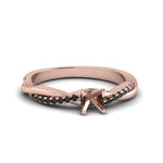 Load image into Gallery viewer, semi-mount-infinity-twist-engagement-ring-with-black-diamond-in-14K-rose-gold-FD8253SMRGBLACK-NL-RG.jpg
